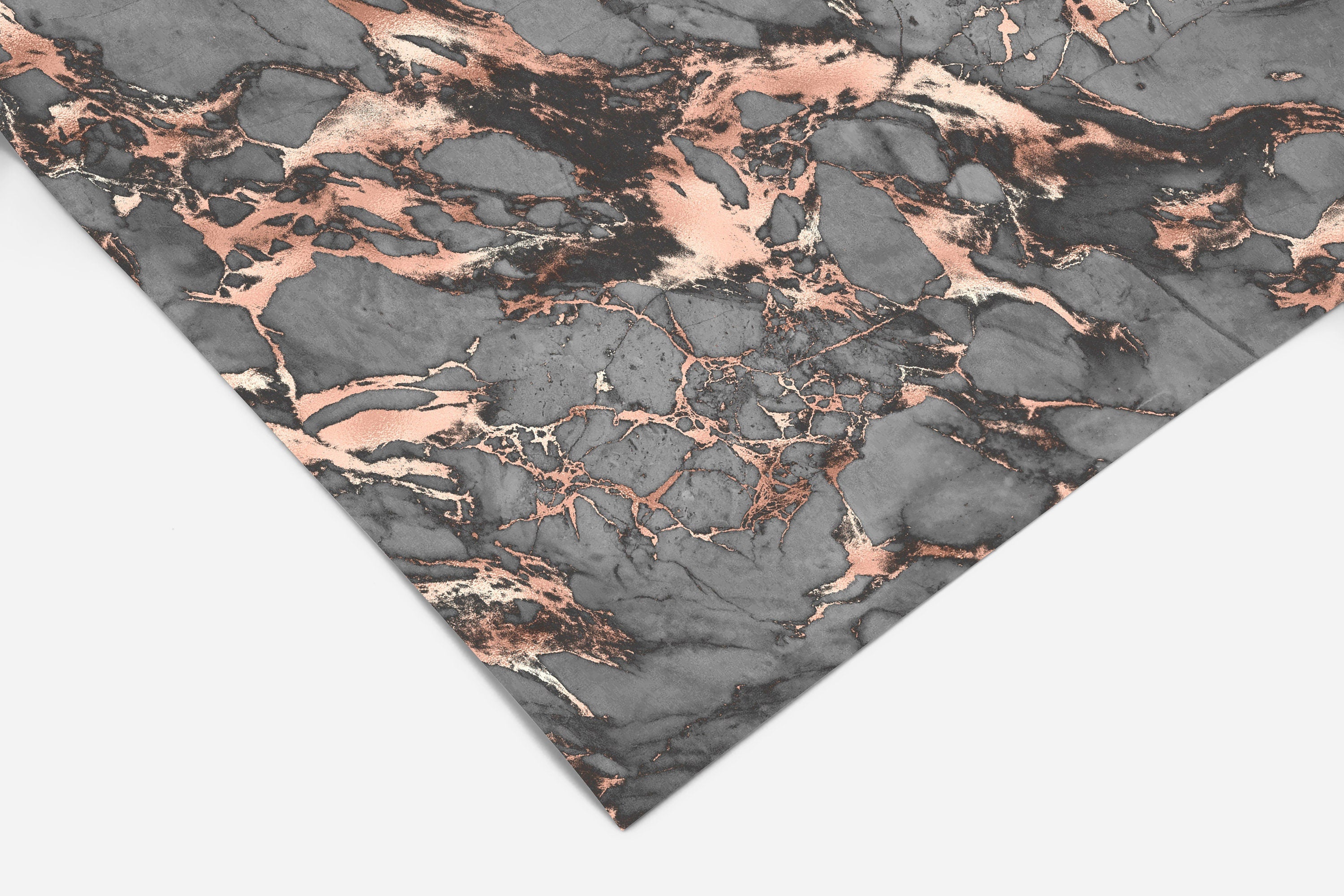 Gray Rose Gold Marble Contact Paper, Peel And Stick Wallpaper, Removable  Wallpaper, Shelf Liner, Drawer Liner