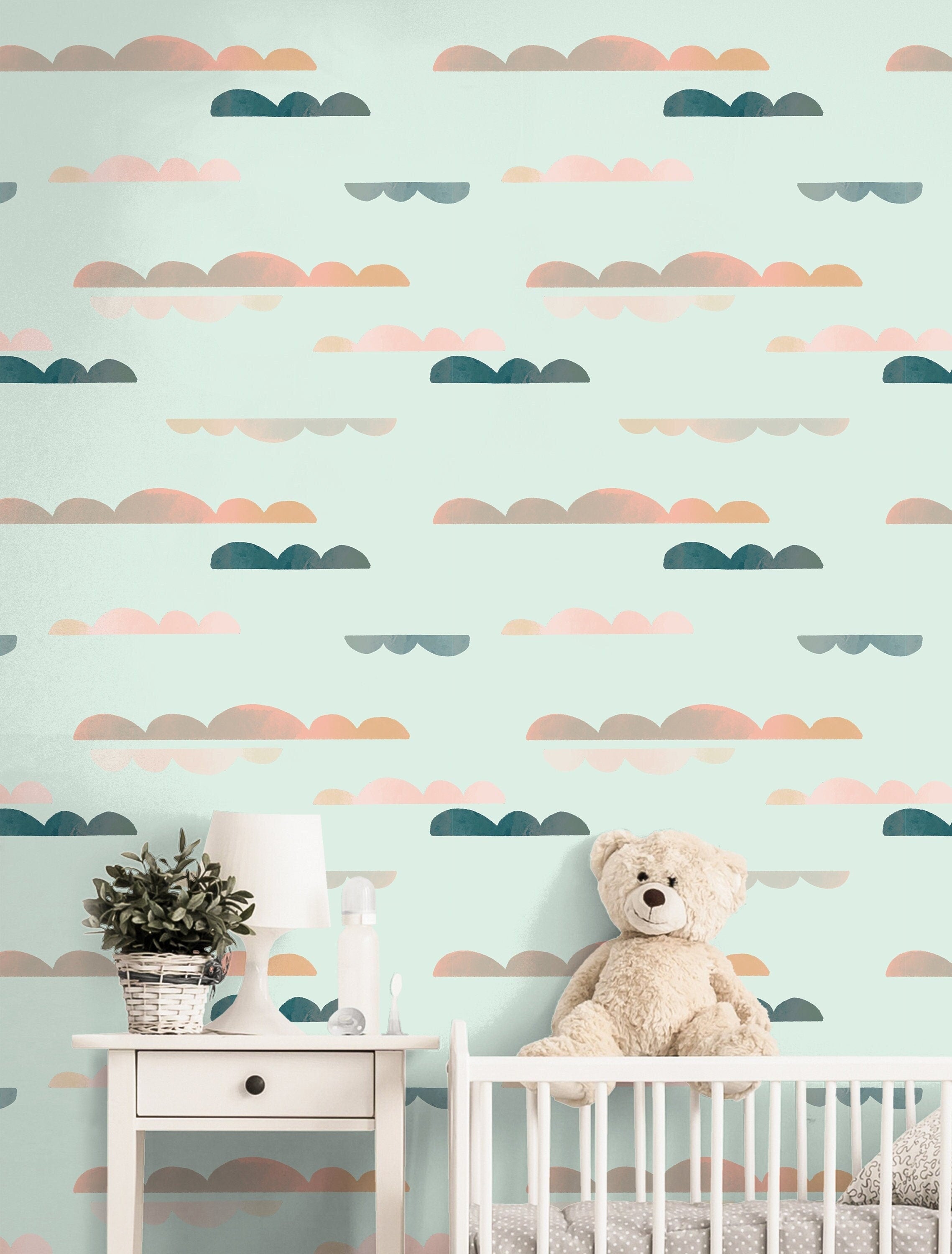 Nursery Peel And Stick Wallpaper