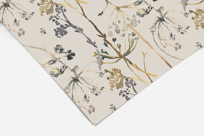 Floral Design Peel and Stick Contact Paper