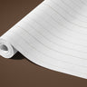 Contact paper 1166: Minimalist white and gold striped contact paper featuring thin, delicate lines for a modern and sophisticated aesthetic.