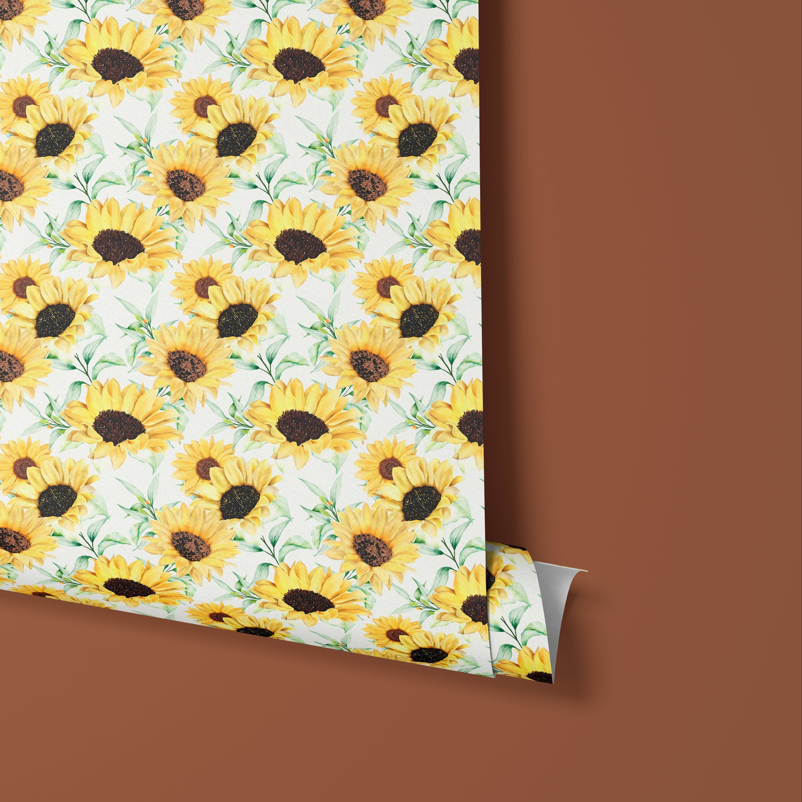Sunny Side Up | Yellow Floral Removable Contact Paper for Shelves, Cabinets, Walls, DIY Home Decor 1200