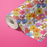 Groovy Garden | Colorful Floral Removable Contact Paper for Shelves, Cabinets, Walls, DIY Home Decor 1217