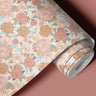 Muted Meadow | Neutral Floral Removable Contact Paper for Shelves, Cabinets, Walls, DIY Home Decor 1284