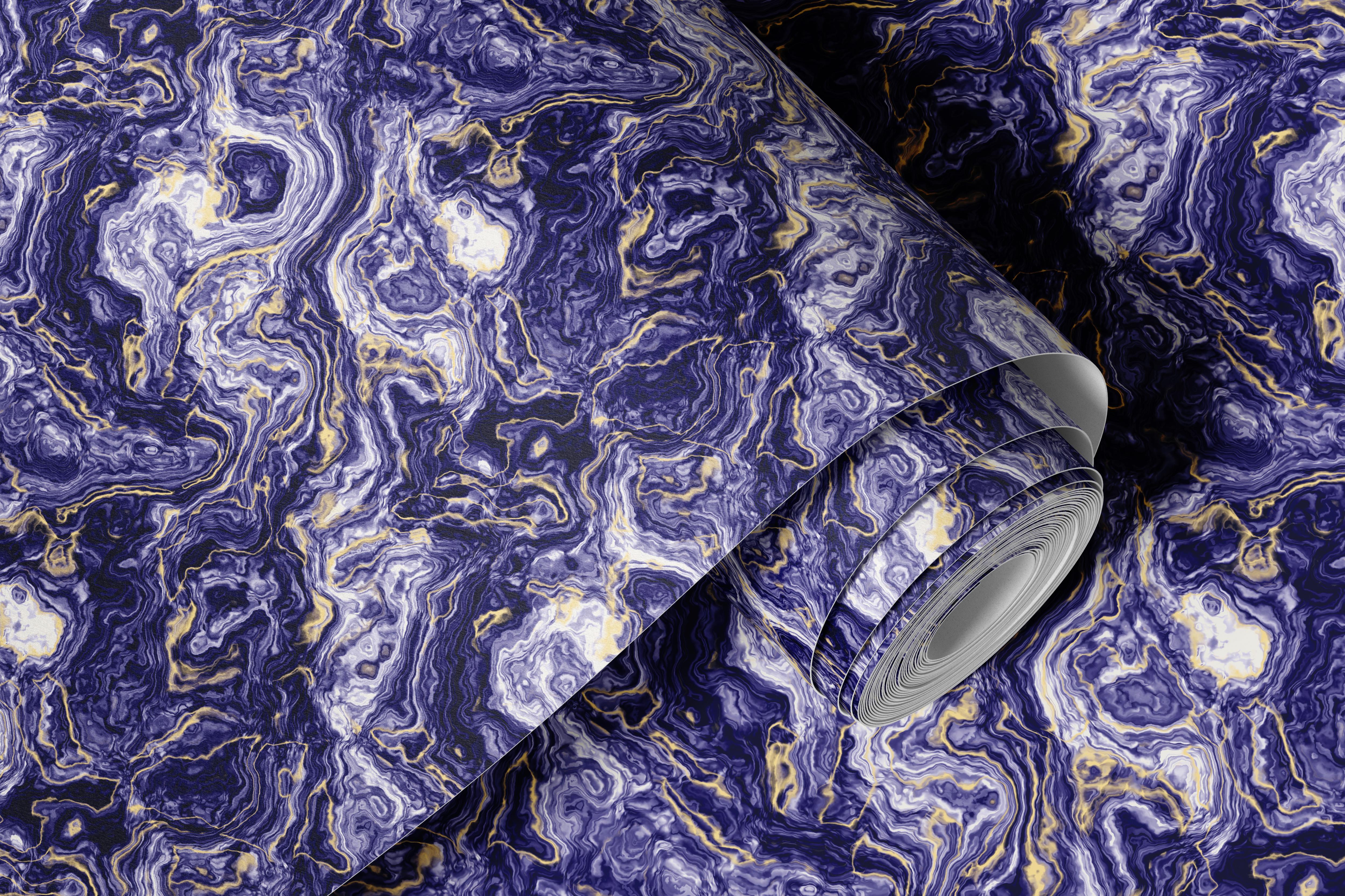 Blue Marble Swirl Contact Paper | Peel And Stick Wallpaper | Removable Wallpaper | Shelf Liner | Drawer Liner | Peel and Stick Paper 1302 - James And Colors