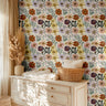 Whimsical Gardens | Peel And Stick Wallpaper | Nursery Adhesive Wallpaper | Wallpaper Peel Stick Wall Mural 1610 - James And Colors