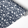 Wildflowers White and Navy Contact Paper | Shelf Liner | Drawer Liner | Peel Stick Paper 1815 - James And Colors
