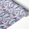 Purple and Lilac Flowers with Teal Leaves Contact Paper | Shelf Liner | Drawer Liner | Peel Stick Paper 1818 - James And Colors