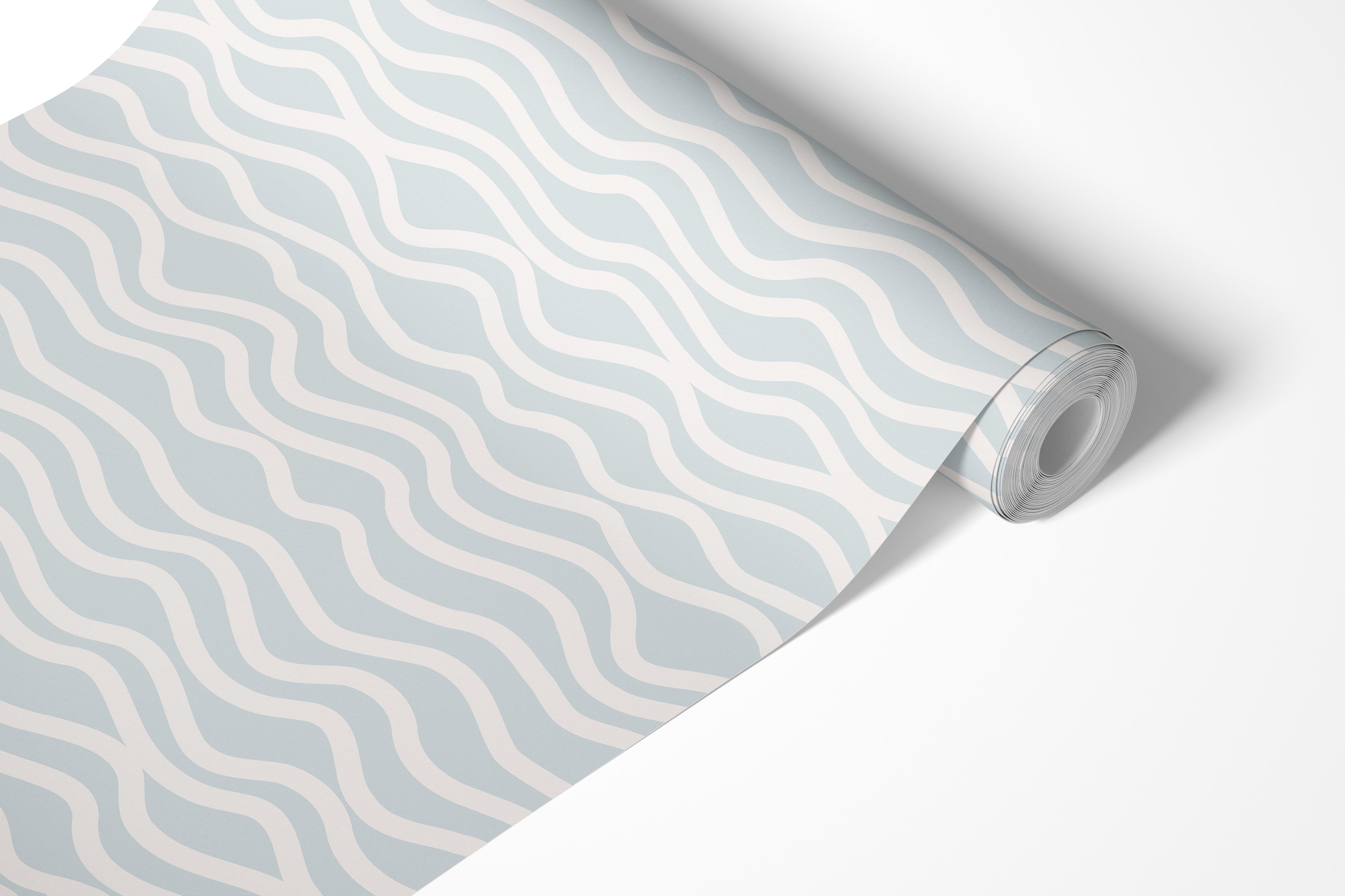 Abstract Waves Blue and White Contact Paper | Shelf Liner | Drawer Liner | Peel Stick Paper 1820 - James And Colors