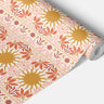 Abstract Sunburst Pink and Orange Contact Paper | Shelf Liner | Drawer Liner | Peel Stick Paper 1842 - James And Colors