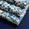 Contact paper 1853: A vintage-inspired contact paper featuring hand-painted watercolor blueberries and delicate foliage in rich blue tones against an ivory background, perfect for farmhouse and cottagecore decor.