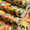 Tropical Tangerine Twist | Vibrant Tropical Floral Removable Contact Paper for Shelves, Cabinets, Walls, DIY Home Decor 1893