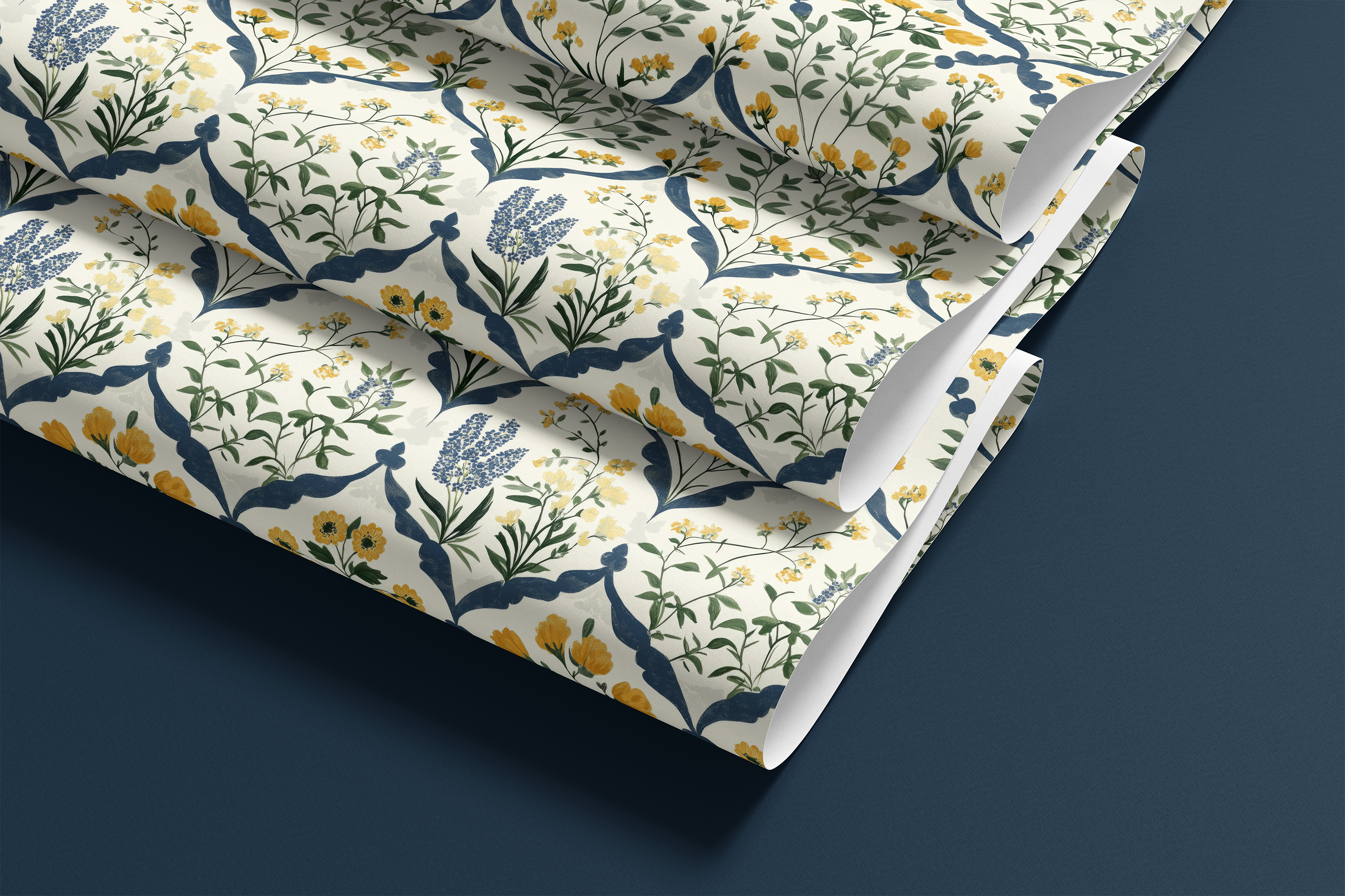 Botanical Belle | Neutral Floral Contact Paper for Shelves, Cabinets, Walls, DIY Home Decor 1964