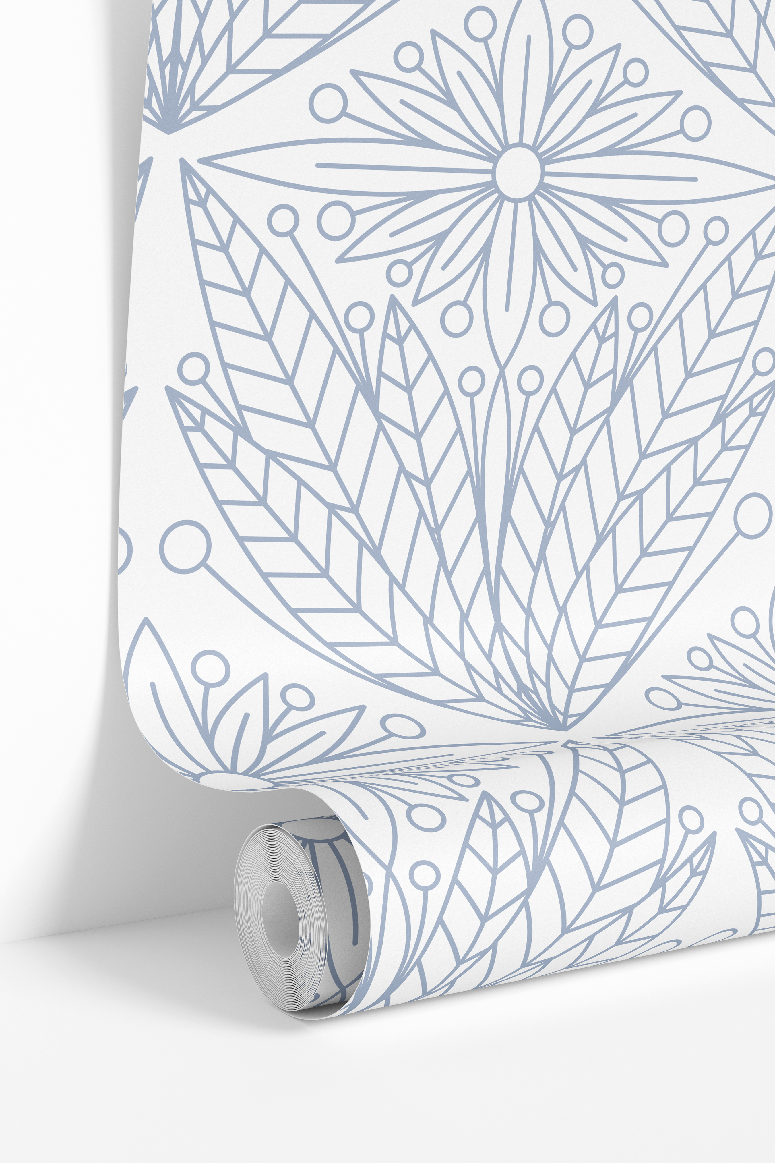 Petal Prism | Neutral Geometric Removable Wallpaper for Bathroom, Bedroom, Walls, DIY Home Decor 2010 - James And Colors