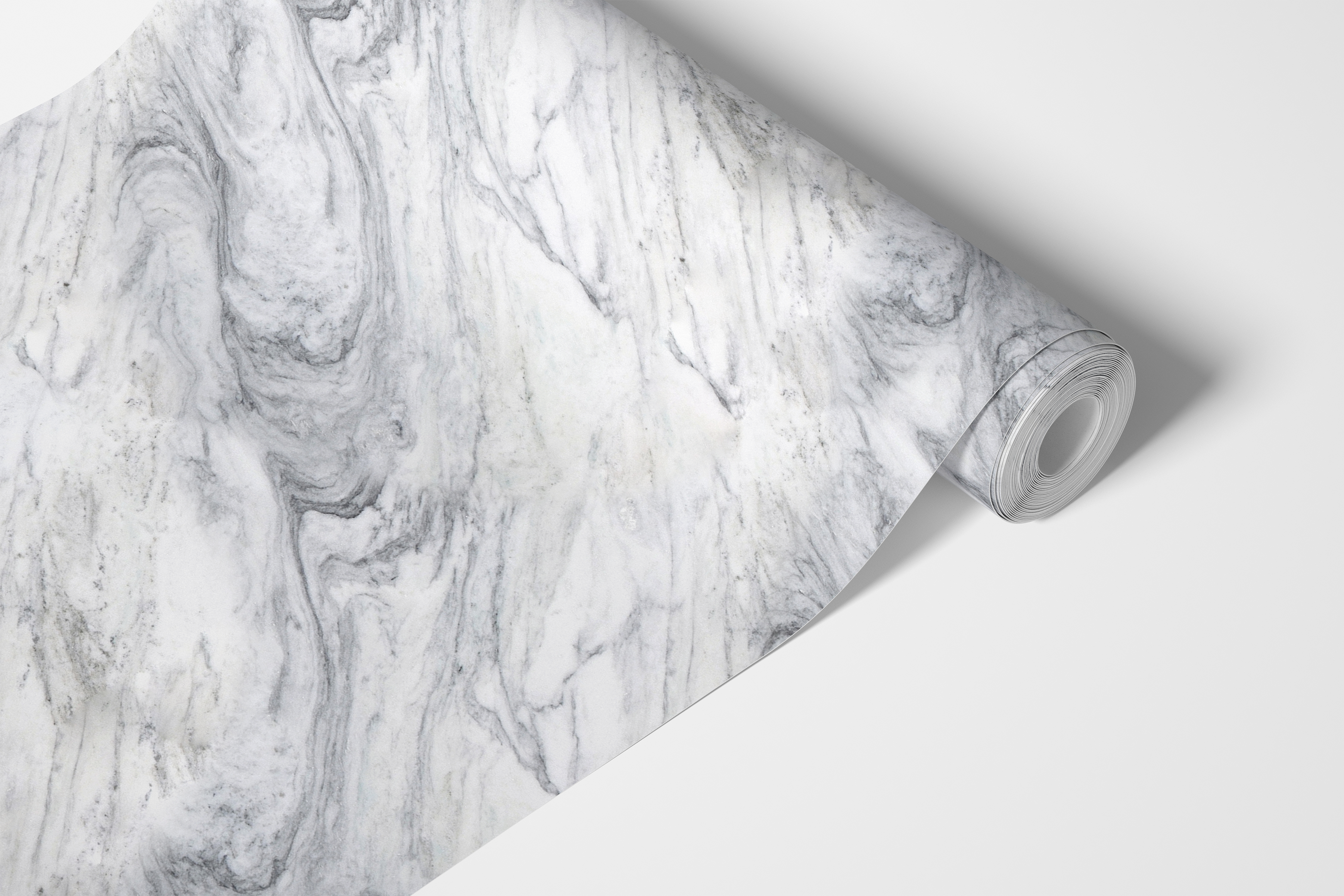 Gray Swirl Carrara Marble | Luxury Realistic Removable Countertop Film for Bathrooms, Kitchens, Bars, Tables, DIY Home Decor 53 - James And Colors