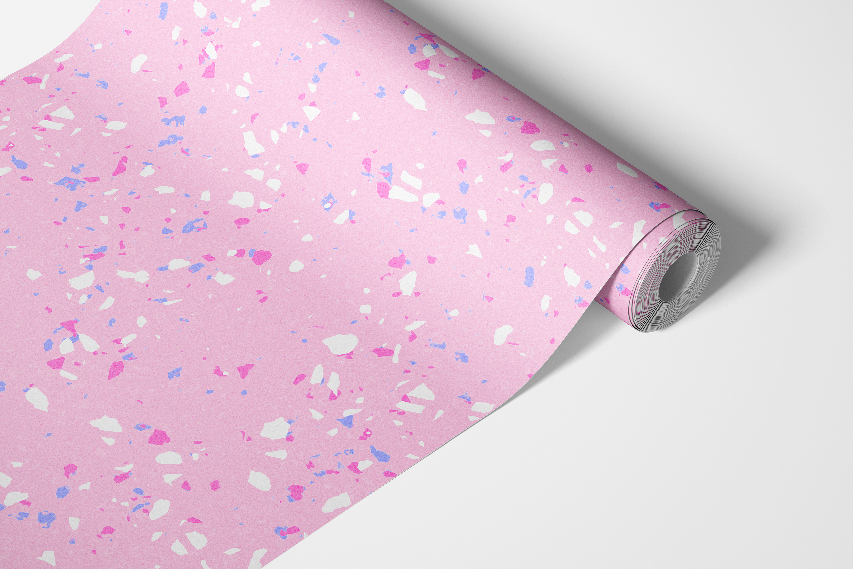 Cotton Candy Stone | Pink Terrazzo Removable Countertop Film for Bathrooms, Kitchens, Bars, Tables, DIY Home Decor 55 - James And Colors