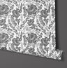 1 Sheet of 24in x 96in (8ft) Inkwell Ivy Monochrome Botanical DISCOUNTED Contact Paper 954 - James And Colors
