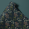 Esmore Hill contact paper close-up showing moody floral pattern and refined botanical details by James & Colors