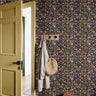 Hand Painted colorful wildflowers in entryway