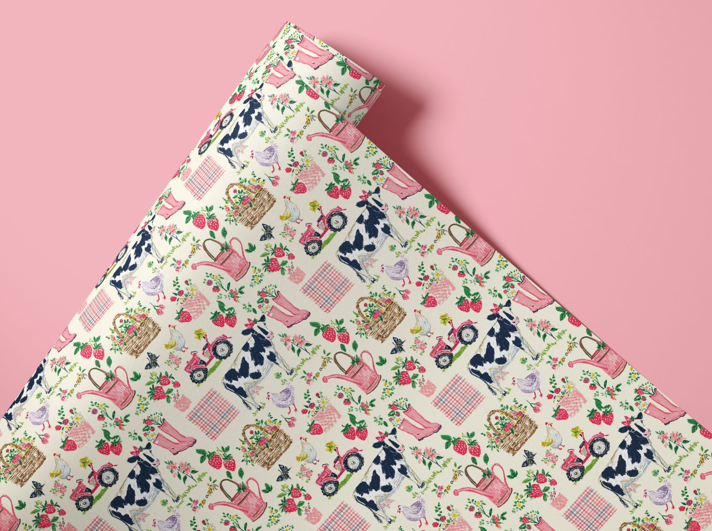 berrycream co contact paper showing a soft berry tone for diy updates