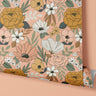Blush Botanica | Pastel Floral Removable Contact Paper for Shelves, Cabinets, Walls, DIY Home Decor 1276
