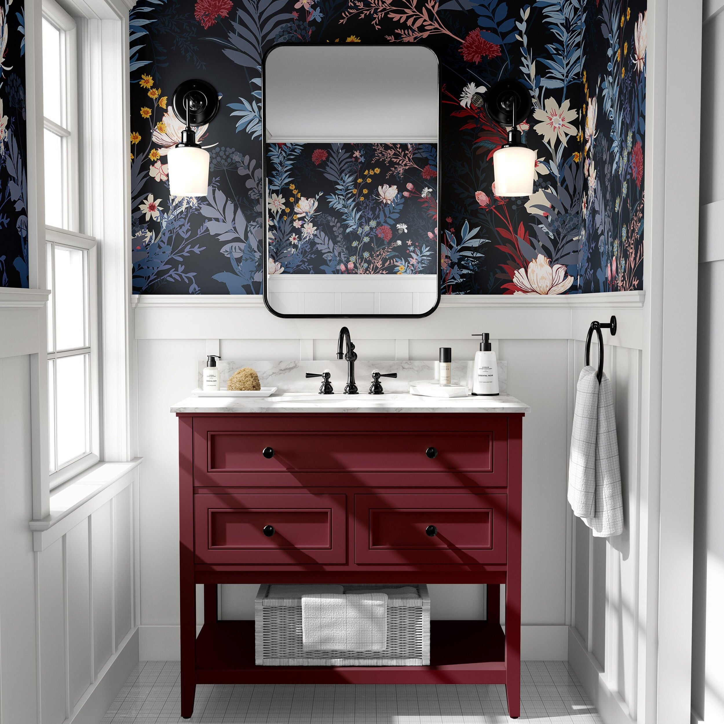 dusk dynasty floral wallpaper 643