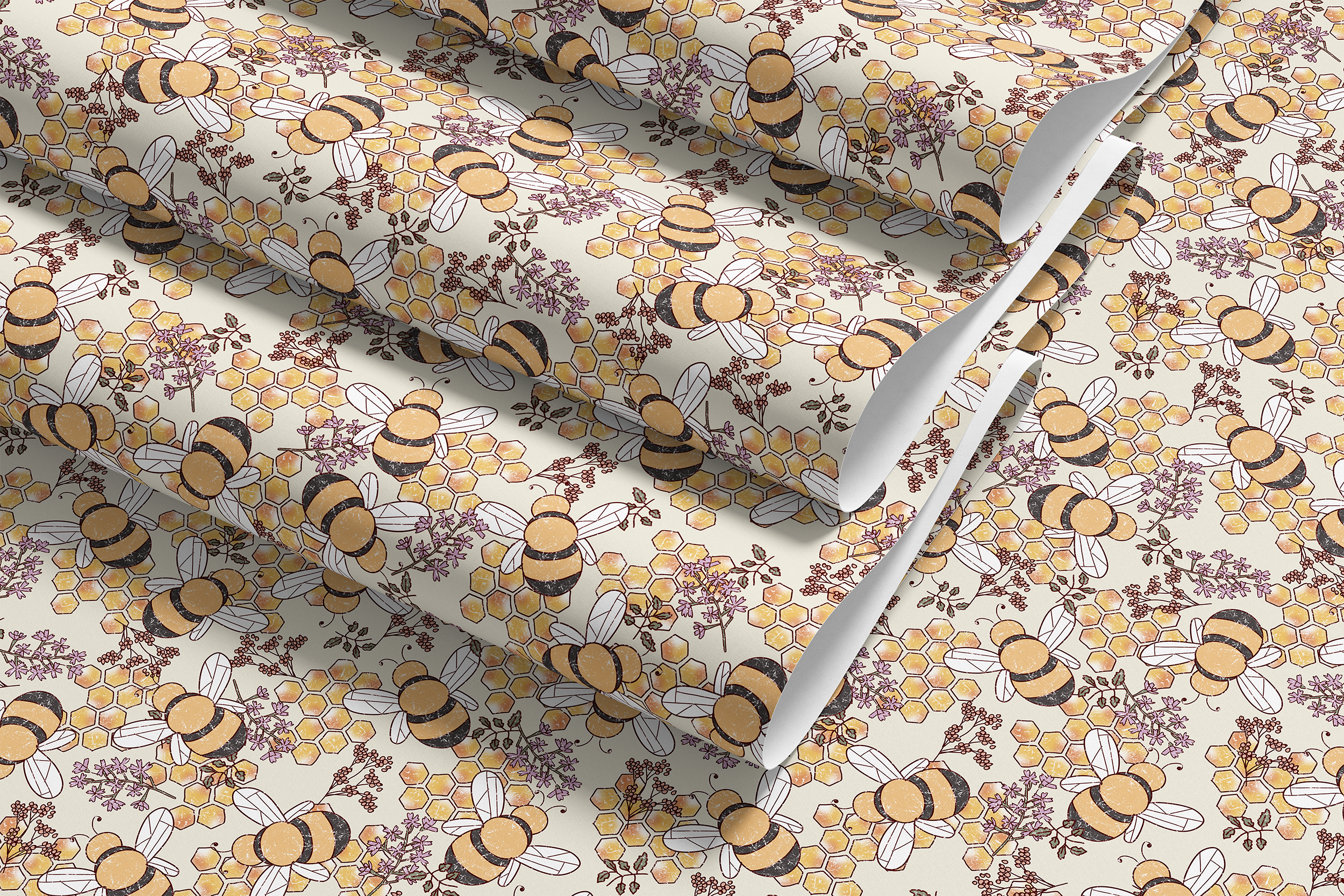 nature inspired contact paper for kitchens