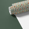 Heritage Field botanical bird contact paper with soft greenery and subtle fruit accents in a refined heritage design