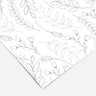 1 Sheet of 12in x 24in (2ft) Gray White Floral DISCOUNTED Contact Paper 579
