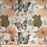 1 Panel of 24in (2ft) x 96in (8ft) Fanciful Flourish | Pastel Floral DISCOUNTED Peel and Stick TEXTURE Wallpaper 3838