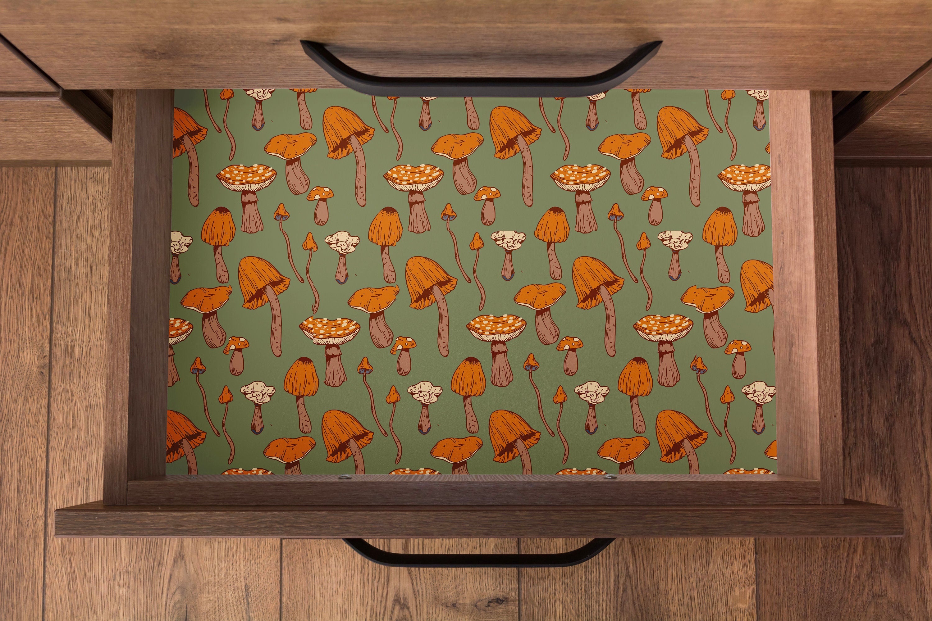 Toadstool Terrain | Muted Rustic Removable Contact Paper for Shelves, Cabinets, Walls, DIY Home Decor 1798 - James And Colors