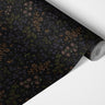 Contact Paper 1805: A stunning dark floral contact paper featuring elegant botanical vines and flowers on a deep black background. Perfect for accent walls, furniture makeovers, and DIY projects.