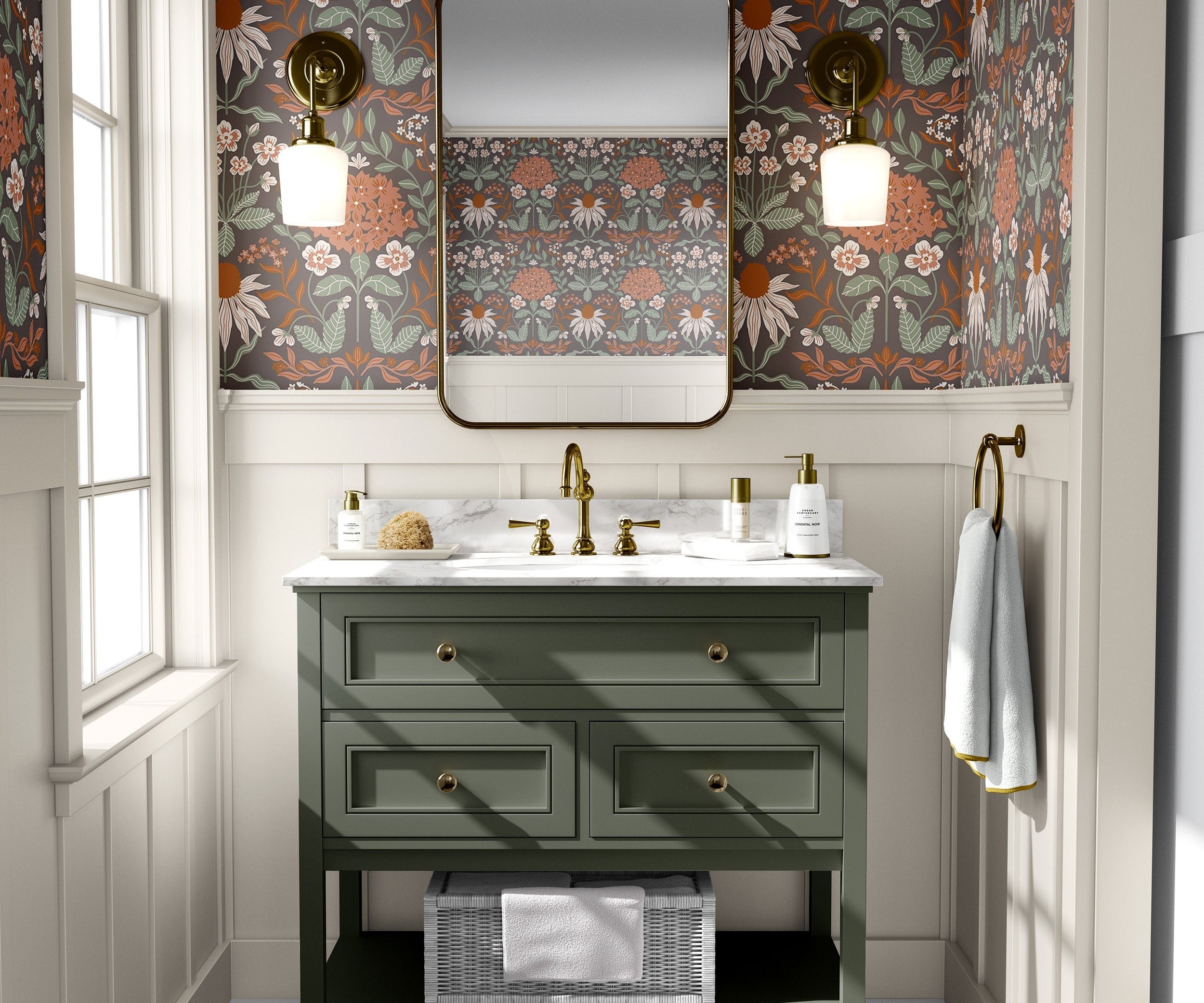 Wallpaper Peel and Stick Wallpaper Neutral Vintage Inspired Removable Wallpaper Wall Decor Home Decor Wall Art Room Decor 1333 - James And Colors