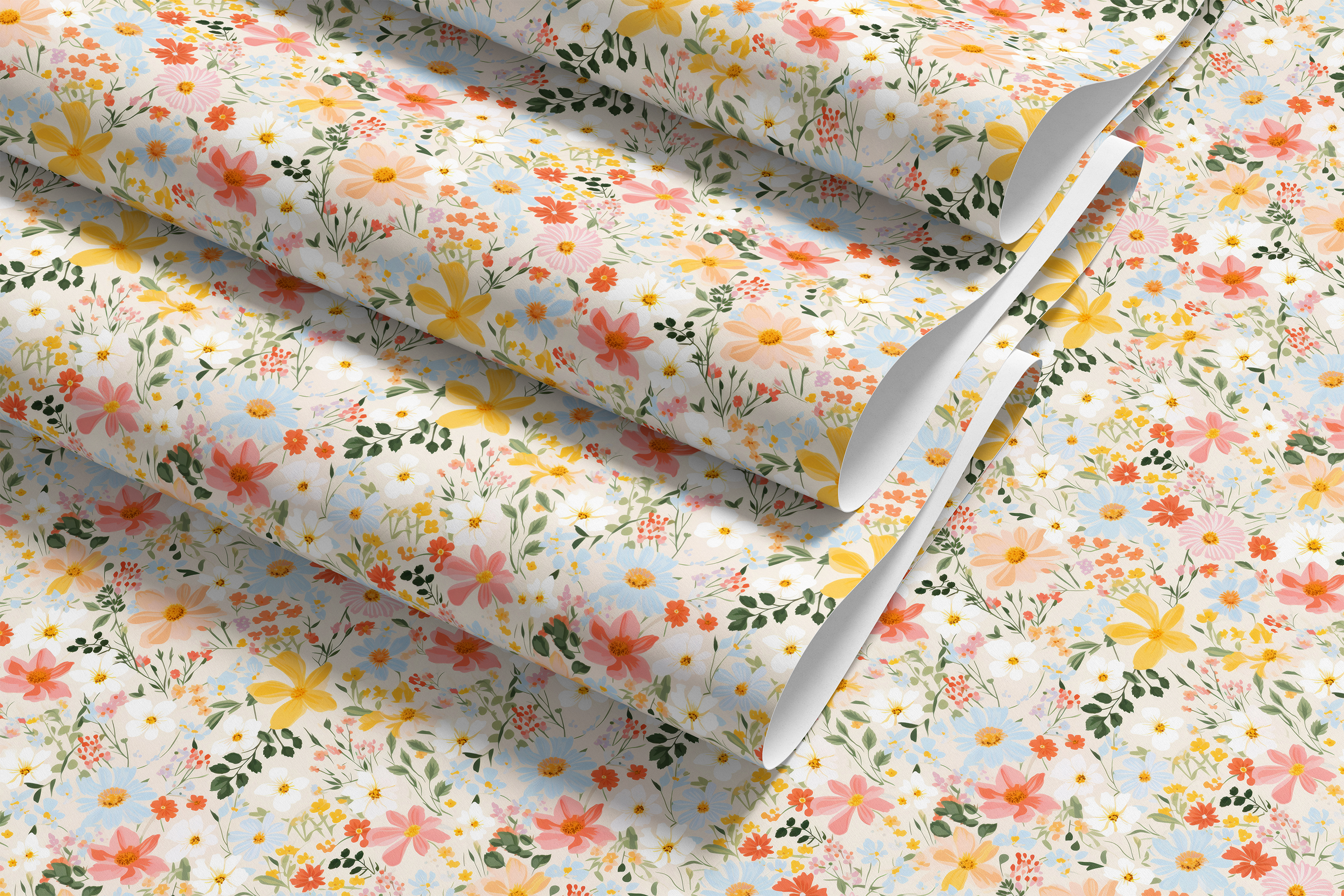 Meadow Mingle Floral Contact Paper – 1937