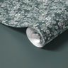 Cottage Canopy – 1955 Dark Floral Contact Paper
