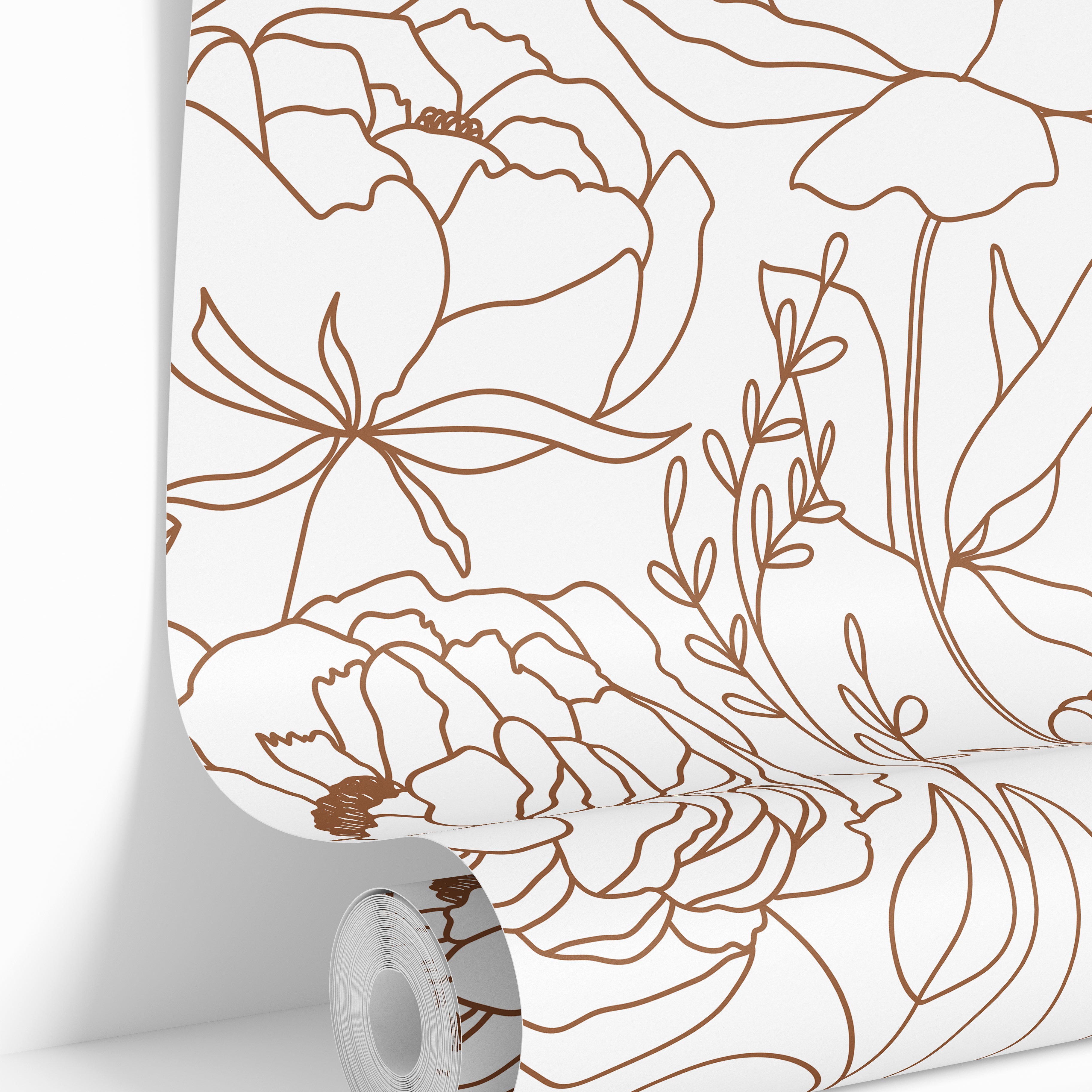 roll of paper garden peel and stick wallpaper