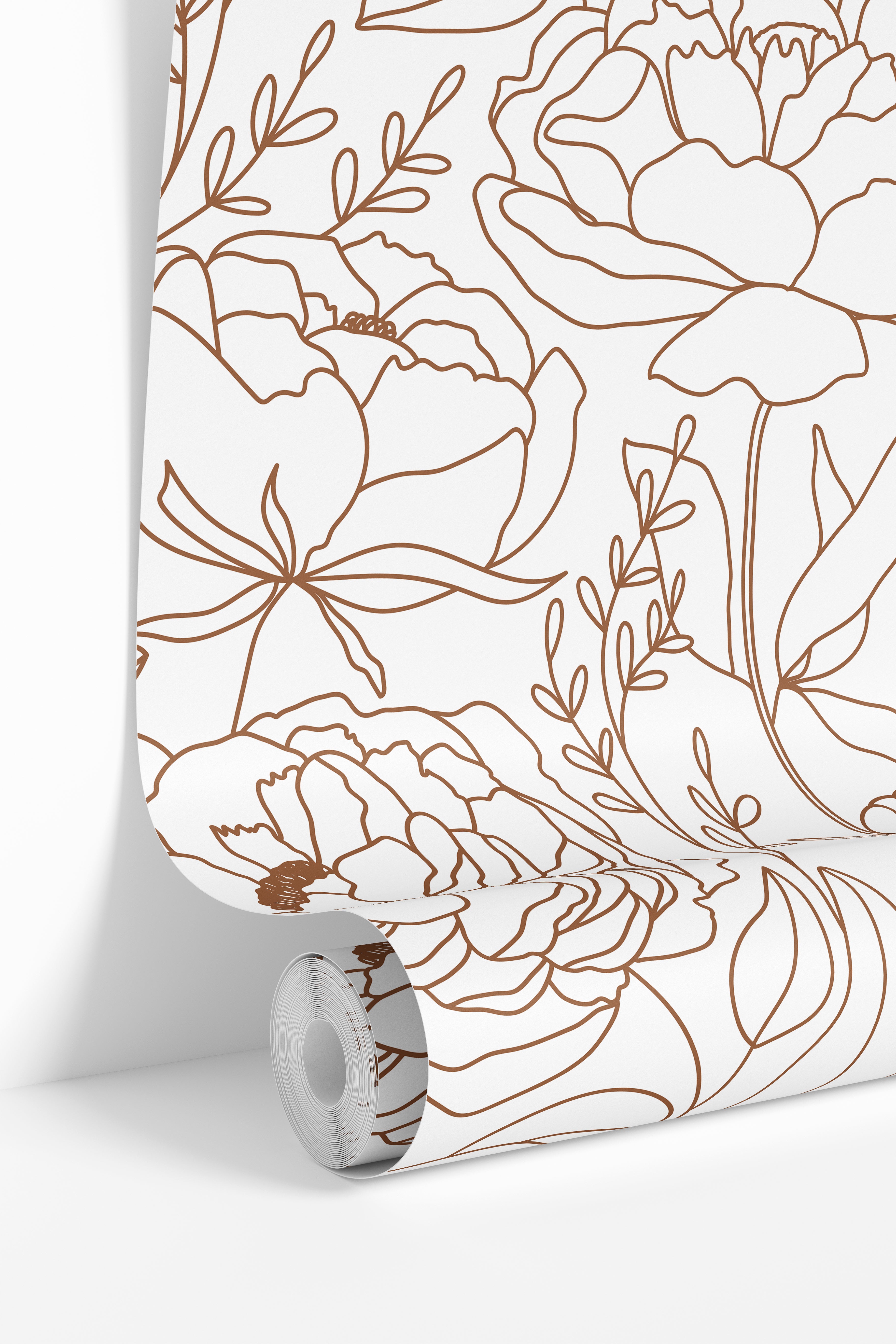roll of paper garden peel and stick wallpaper
