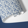 Porcelain Petals Blue Floral Removable Contact Paper | 1929