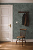 Video showcasing Wrenford Bloom floral wallpaper with soft botanical detailing in a warm neutral interior styled with layered natural textures and modern cottage decor.