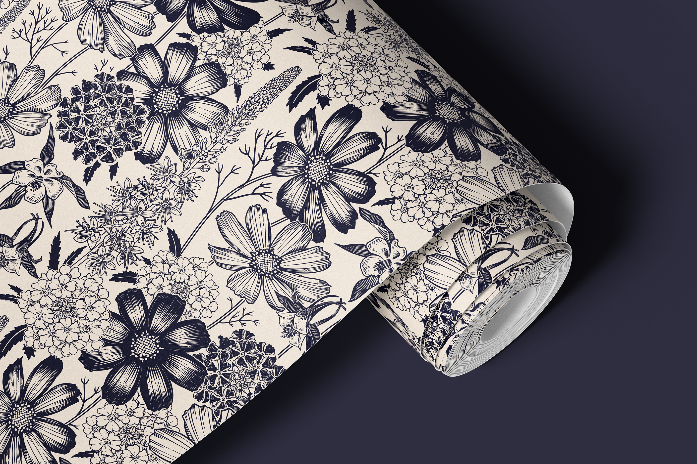 Sketchbook Sprigs Floral Contact Paper – 1455