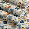 contact paper roll showing lemon coastal collage pattern for countertops cabinets and furniture surfaces