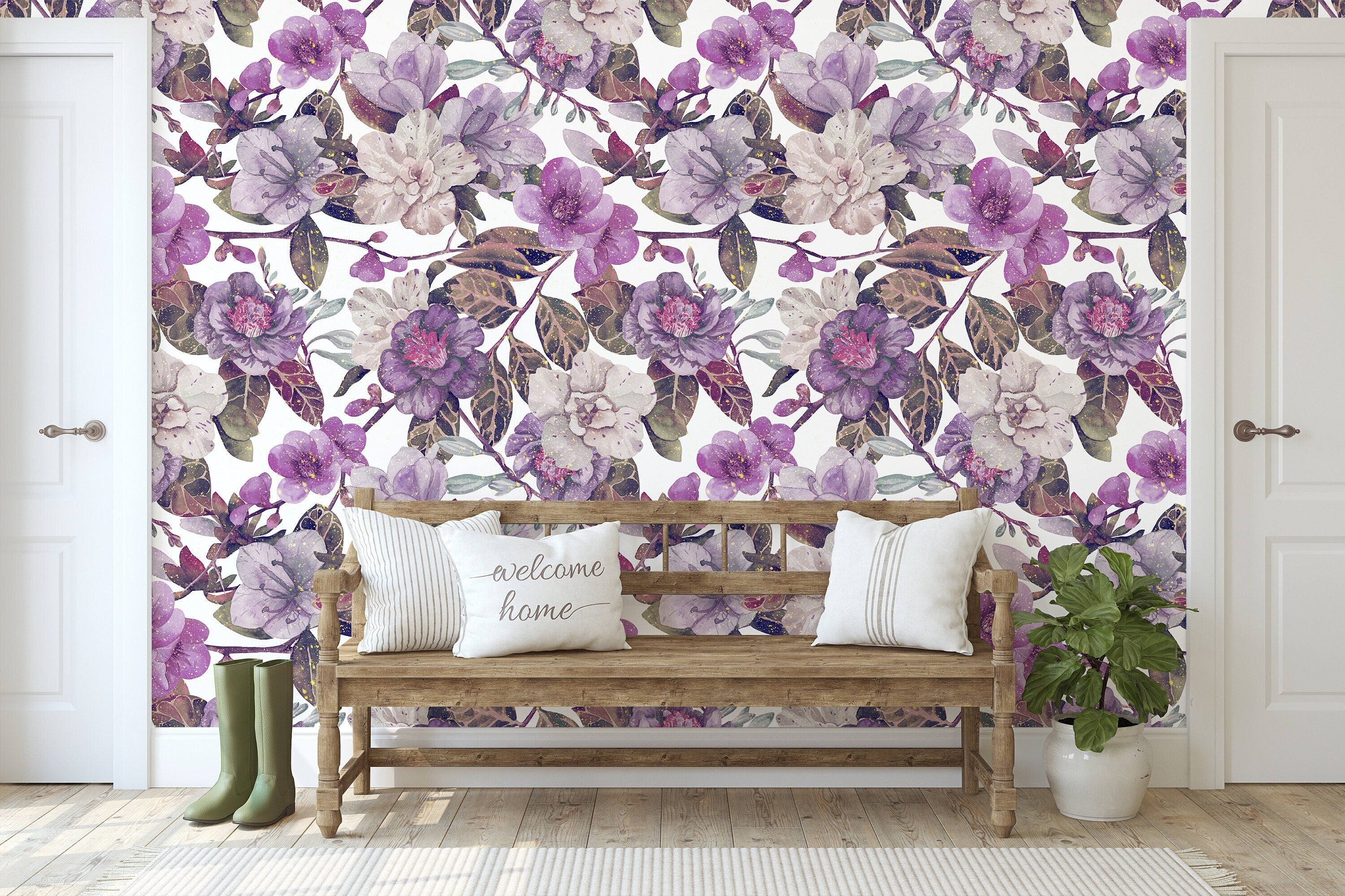 moodboard stardust garden wallpaper style 2325 