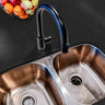 charcoal countertop wrap with realistic stone texture