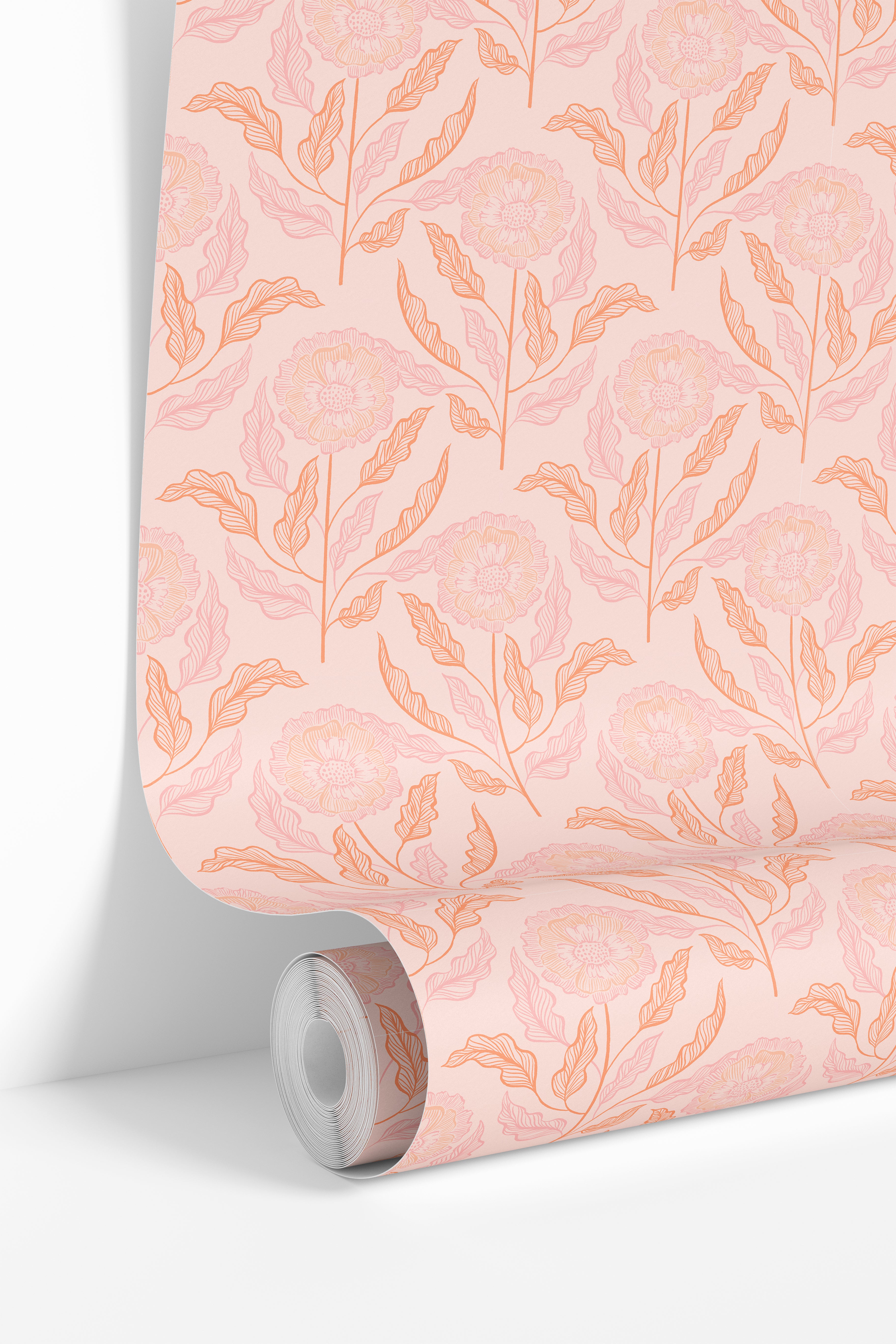 roll of the first blossom peel and stick wallpaper