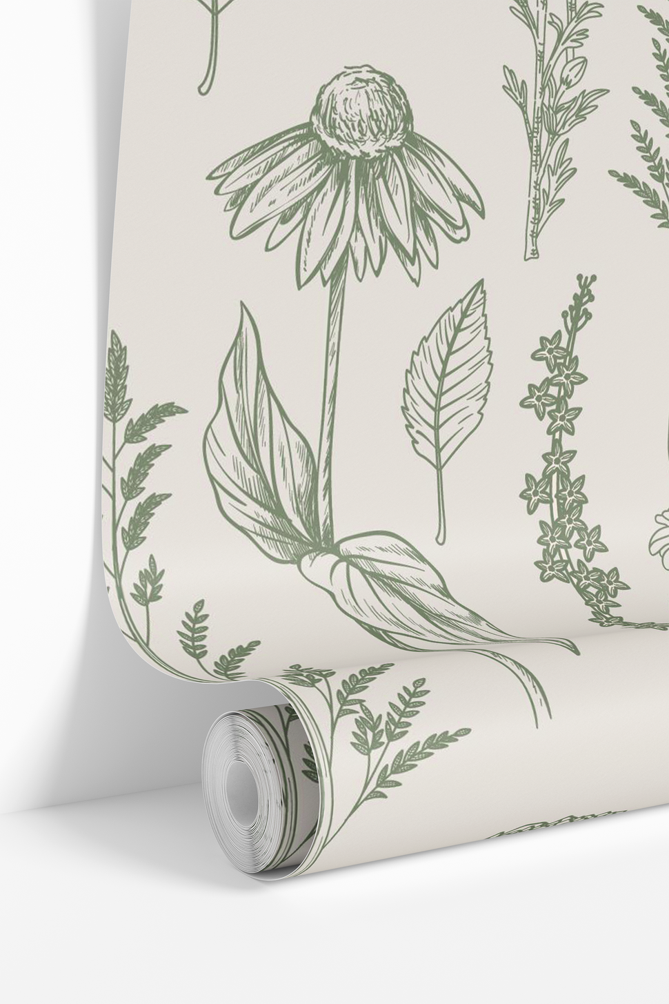 Leafline Lounge Botanical Wallpaper – 583 – James And Colors