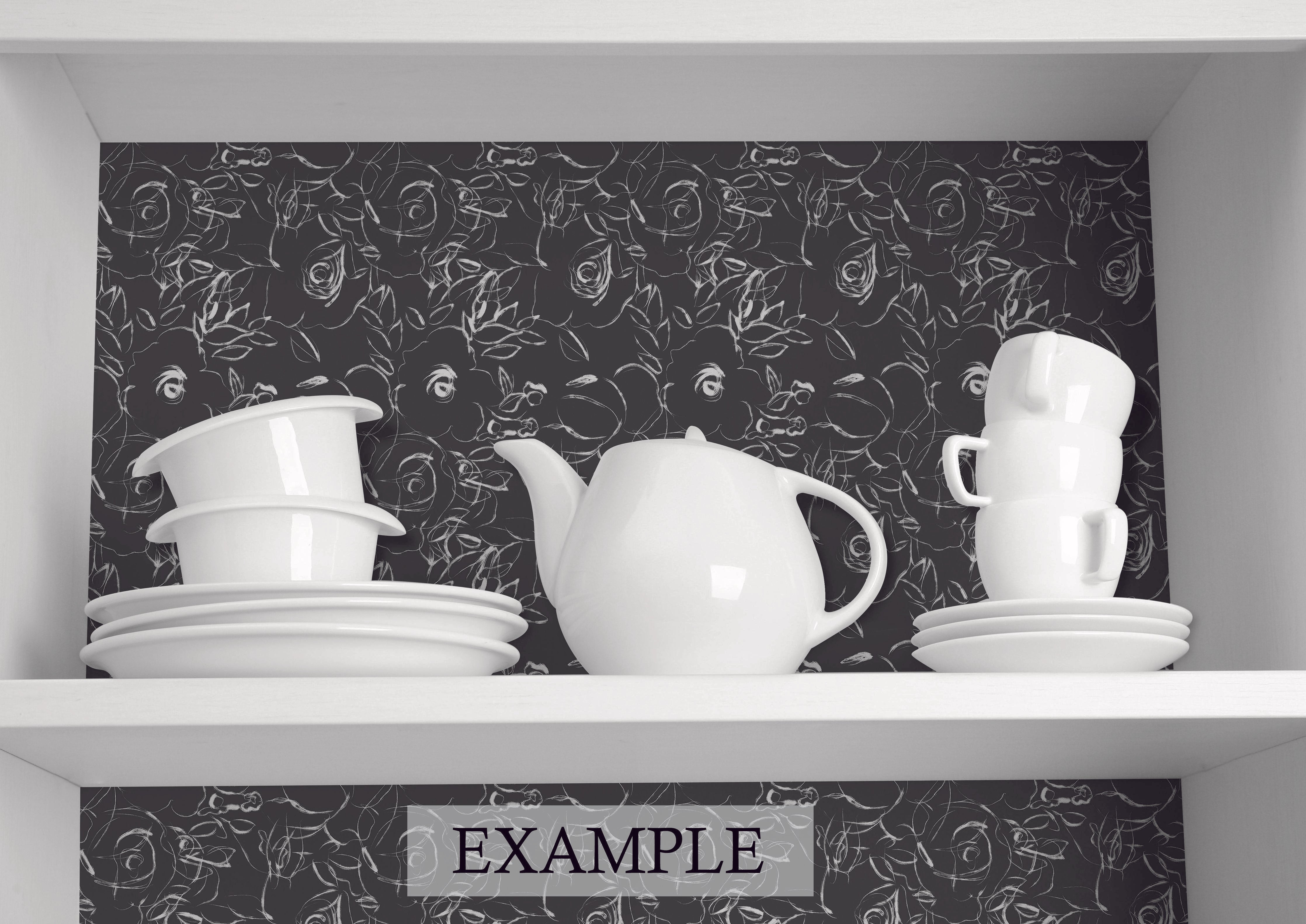 Pine Forest Cabins Contact Paper | Shelf Liner | Drawer Liner | Peel and Stick Paper 656 - James And Colors
