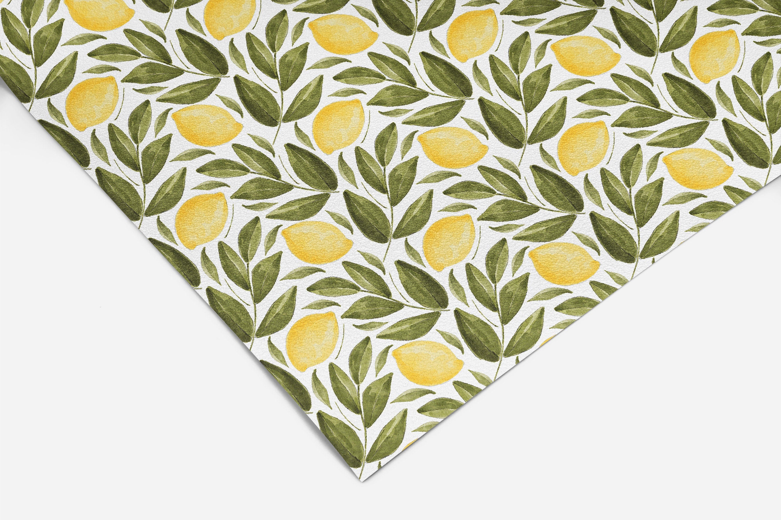 Lemons Floral Contact Paper | Peel And Stick Wallpaper | Removable Wallpaper | Shelf Liner | Drawer Liner | Peel and Stick Paper 30