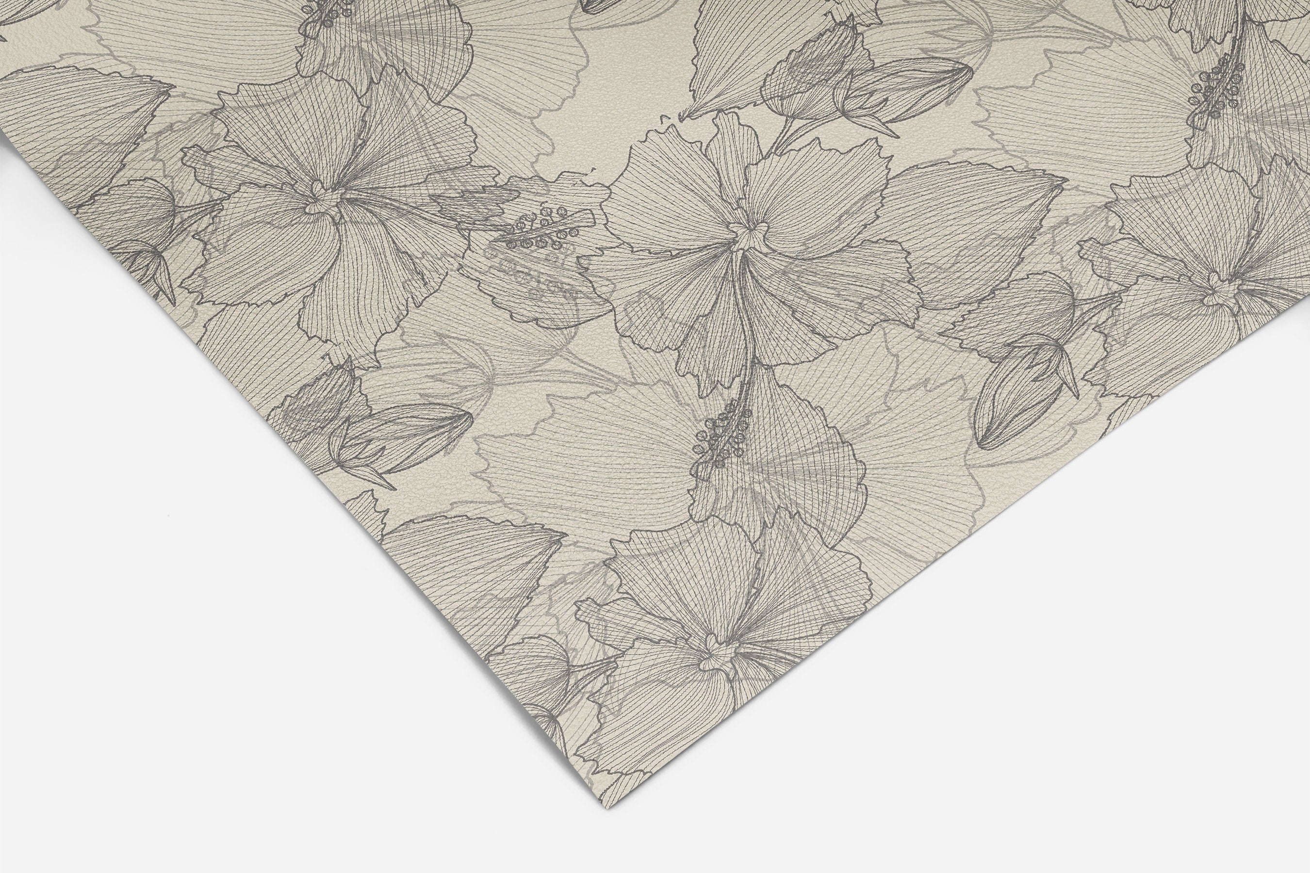 Tan And Floral Contact Paper | Peel And Stick Wallpaper | Removable Wallpaper | Shelf Liner | Drawer Liner | Peel and Stick Paper 49