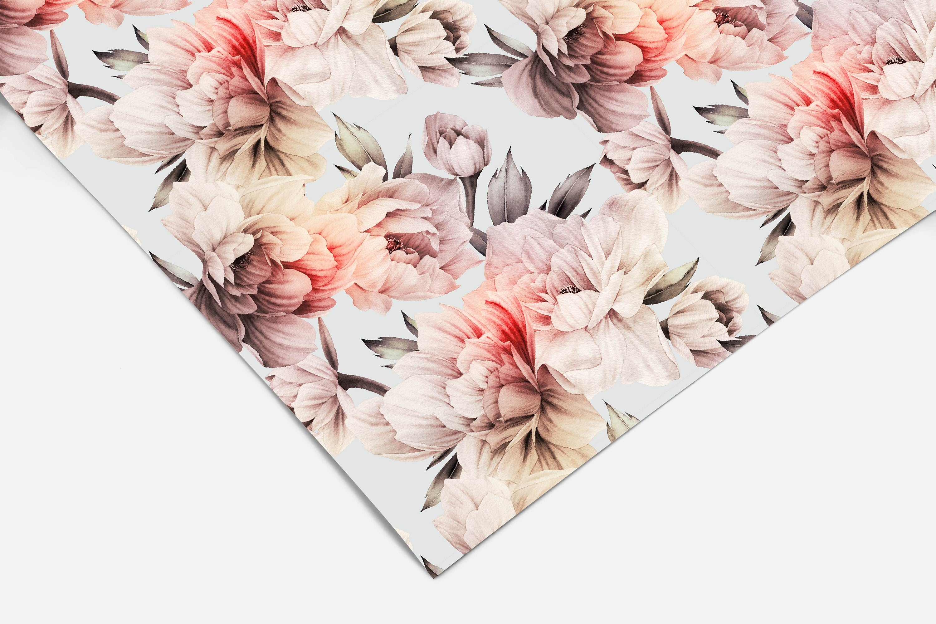 Floral Contact Paper | Peel And Stick Wallpaper | Removable Wallpaper | Shelf Liner | Drawer Liner | Peel and Stick Paper 76