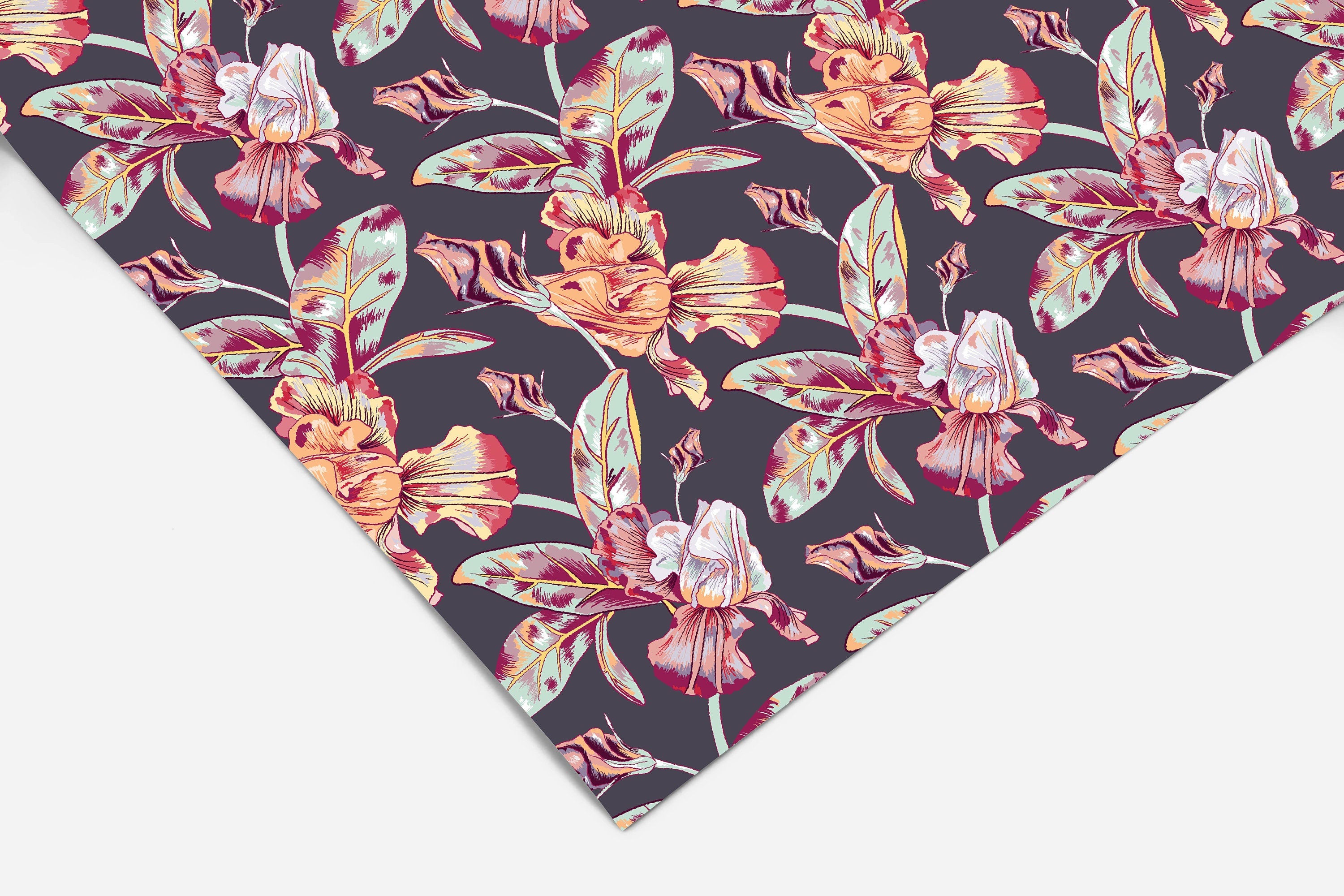 Floral Contact Paper | Peel And Stick Wallpaper | Removable Wallpaper | Shelf Liner | Drawer Liner | Peel and Stick Paper 89