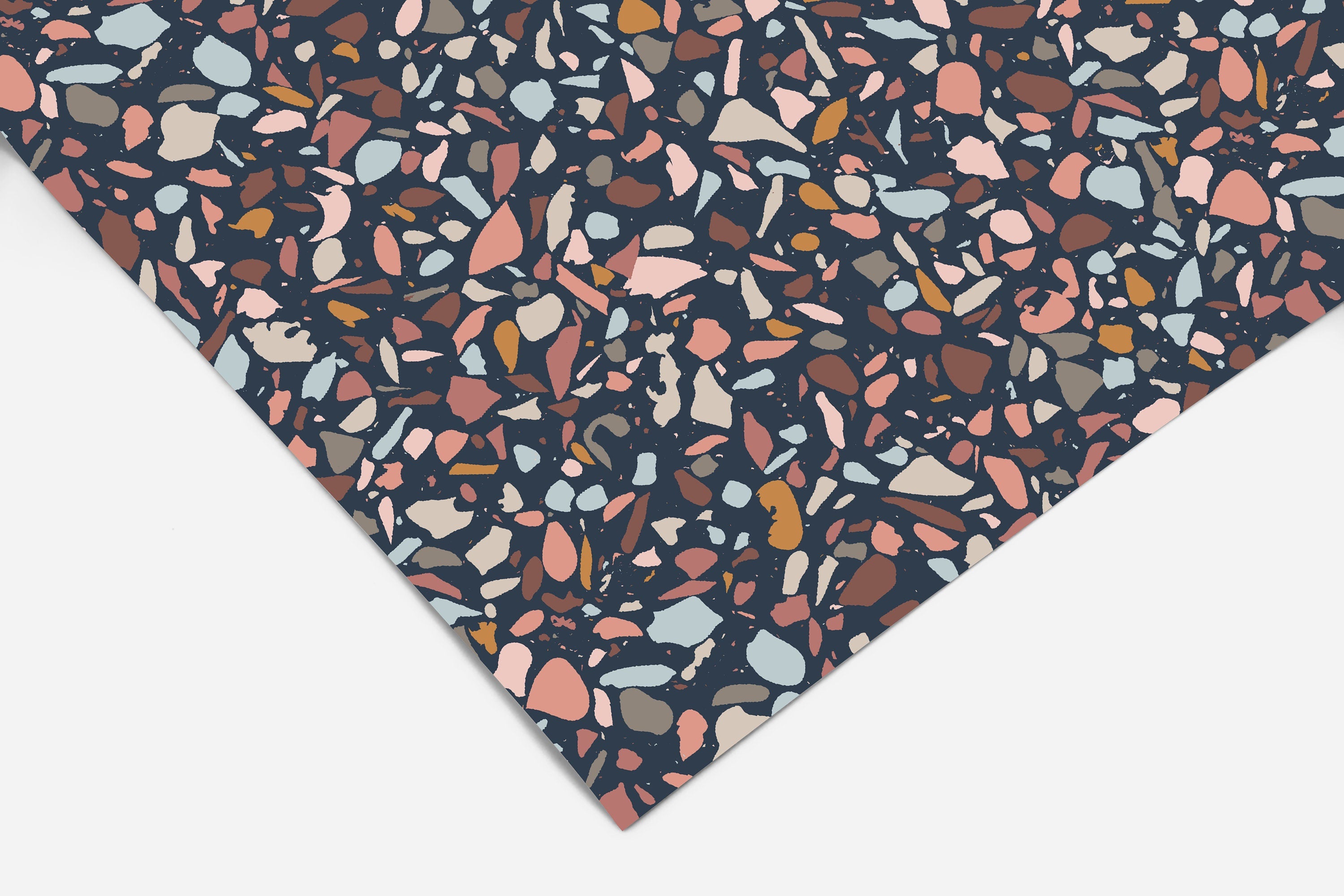 Pink Terrazzo Contact Paper | Peel And Stick Wallpaper | Removable Wallpaper | Shelf Liner | Drawer Liner | Peel and Stick Paper 1296 - JamesAndColors